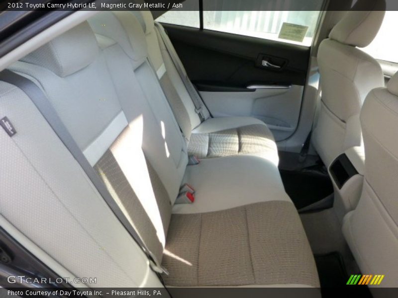 Magnetic Gray Metallic / Ash 2012 Toyota Camry Hybrid LE