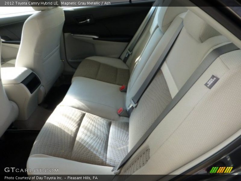 Magnetic Gray Metallic / Ash 2012 Toyota Camry Hybrid LE