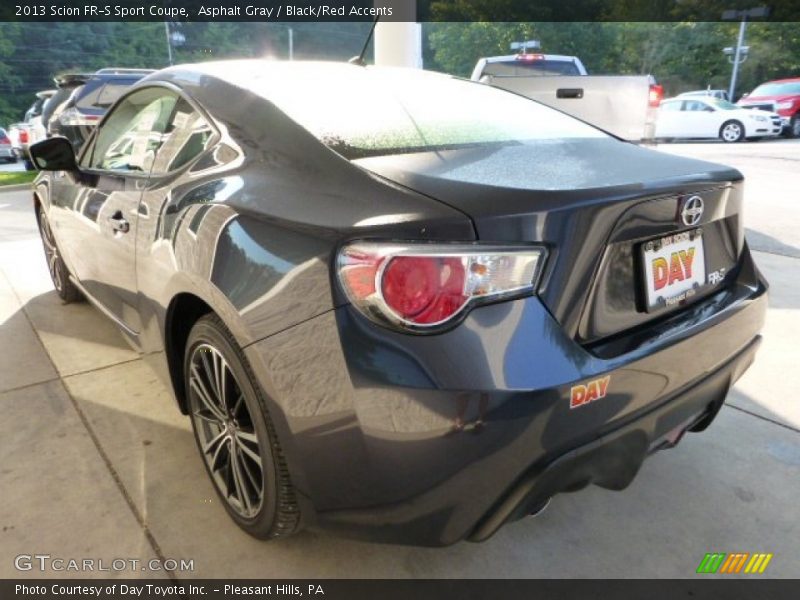 Asphalt Gray / Black/Red Accents 2013 Scion FR-S Sport Coupe