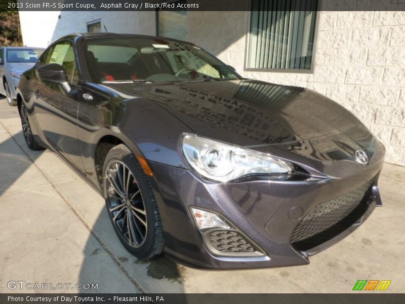 Asphalt Gray / Black/Red Accents 2013 Scion FR-S Sport Coupe