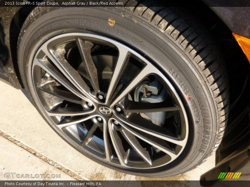 Asphalt Gray / Black/Red Accents 2013 Scion FR-S Sport Coupe