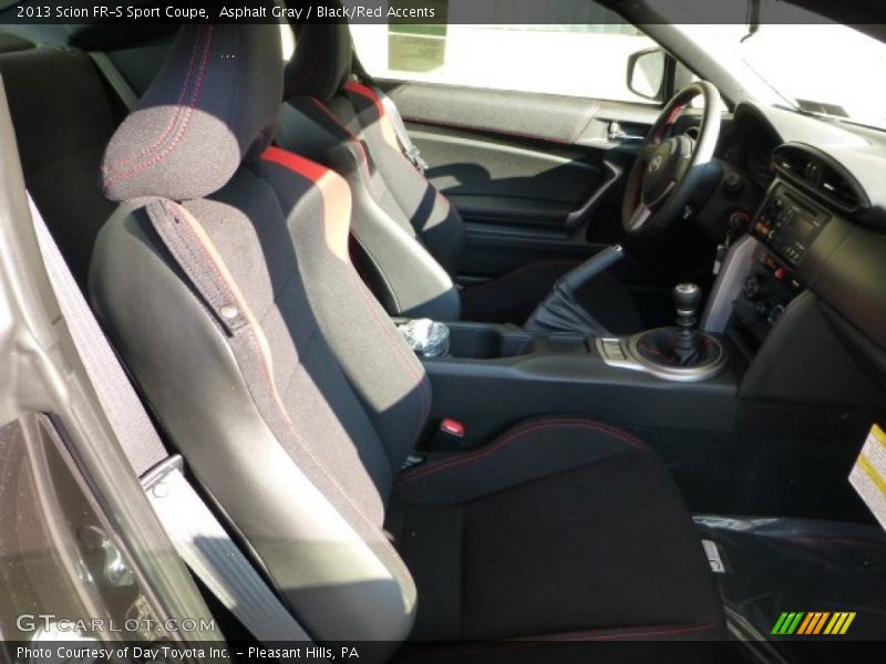 Asphalt Gray / Black/Red Accents 2013 Scion FR-S Sport Coupe
