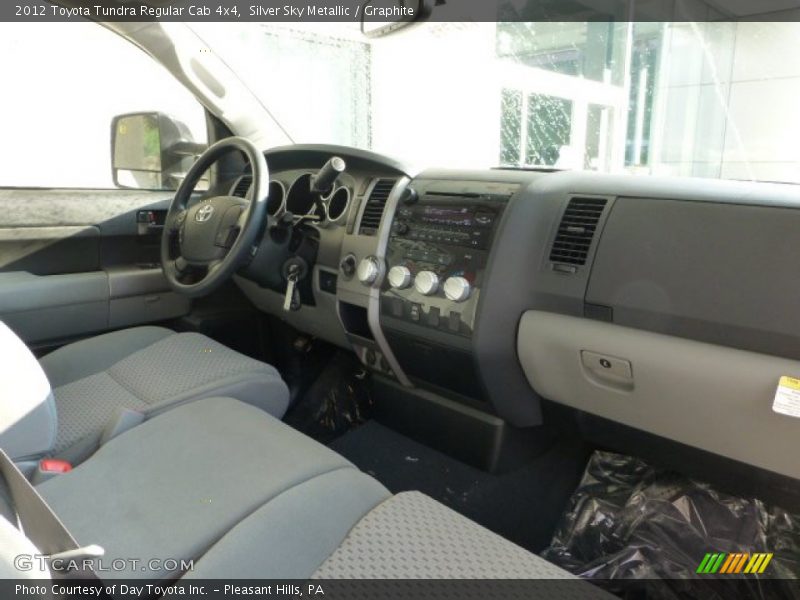 Silver Sky Metallic / Graphite 2012 Toyota Tundra Regular Cab 4x4