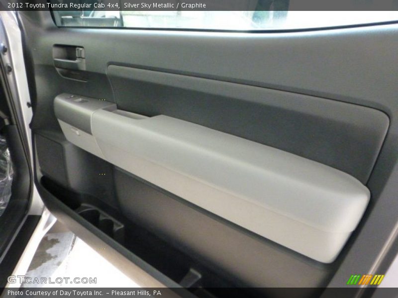 Silver Sky Metallic / Graphite 2012 Toyota Tundra Regular Cab 4x4