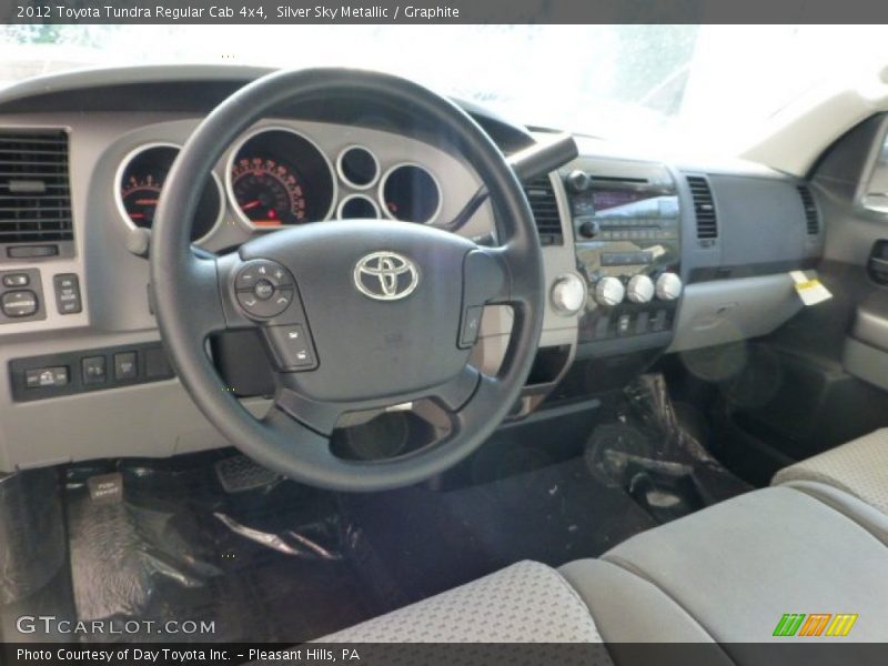 Silver Sky Metallic / Graphite 2012 Toyota Tundra Regular Cab 4x4
