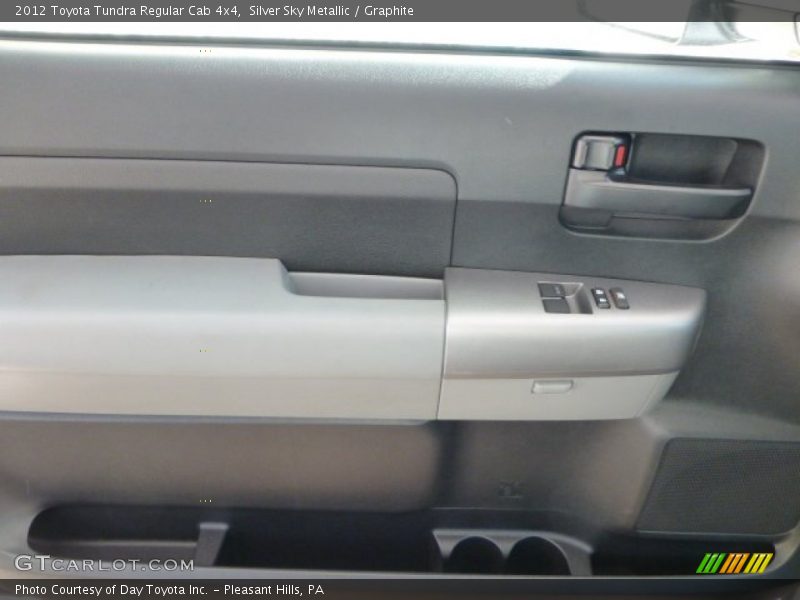 Silver Sky Metallic / Graphite 2012 Toyota Tundra Regular Cab 4x4