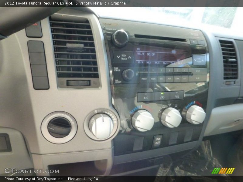 Silver Sky Metallic / Graphite 2012 Toyota Tundra Regular Cab 4x4