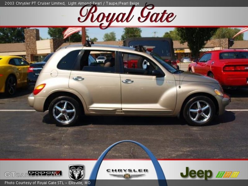 Light Almond Pearl / Taupe/Pearl Beige 2003 Chrysler PT Cruiser Limited