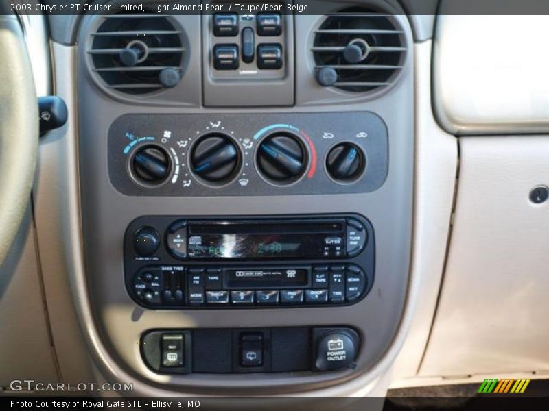 Light Almond Pearl / Taupe/Pearl Beige 2003 Chrysler PT Cruiser Limited