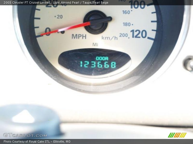 Light Almond Pearl / Taupe/Pearl Beige 2003 Chrysler PT Cruiser Limited