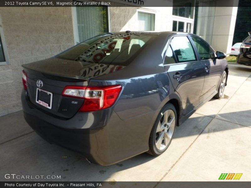 Magnetic Gray Metallic / Black 2012 Toyota Camry SE V6