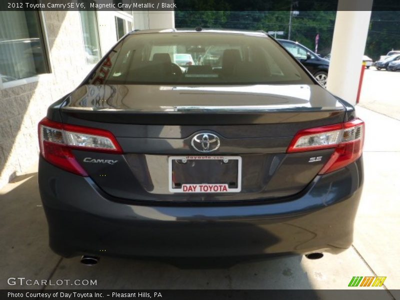 Magnetic Gray Metallic / Black 2012 Toyota Camry SE V6