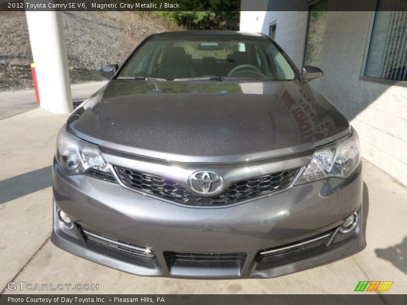 Magnetic Gray Metallic / Black 2012 Toyota Camry SE V6