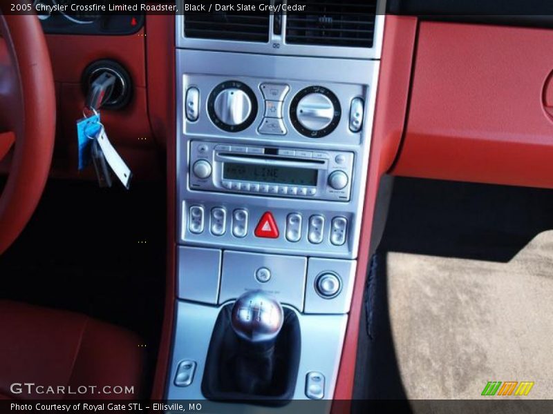 Controls of 2005 Crossfire Limited Roadster