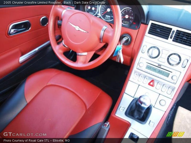 Controls of 2005 Crossfire Limited Roadster