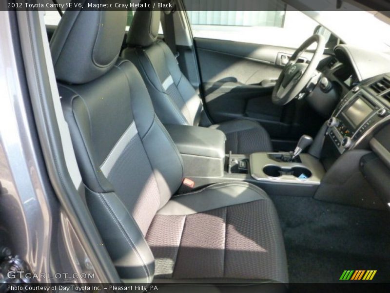 Magnetic Gray Metallic / Black 2012 Toyota Camry SE V6