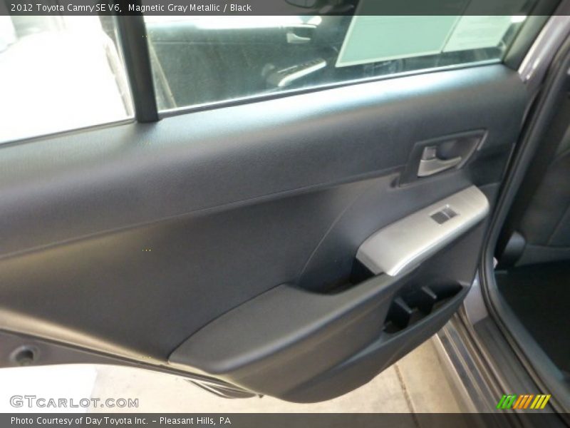 Magnetic Gray Metallic / Black 2012 Toyota Camry SE V6