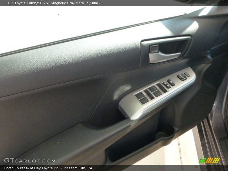 Magnetic Gray Metallic / Black 2012 Toyota Camry SE V6