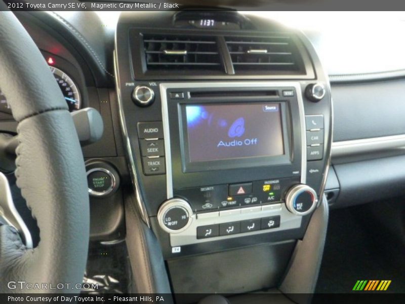 Magnetic Gray Metallic / Black 2012 Toyota Camry SE V6