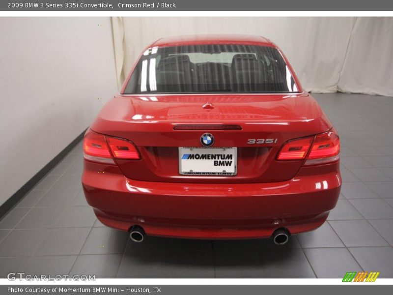 Crimson Red / Black 2009 BMW 3 Series 335i Convertible