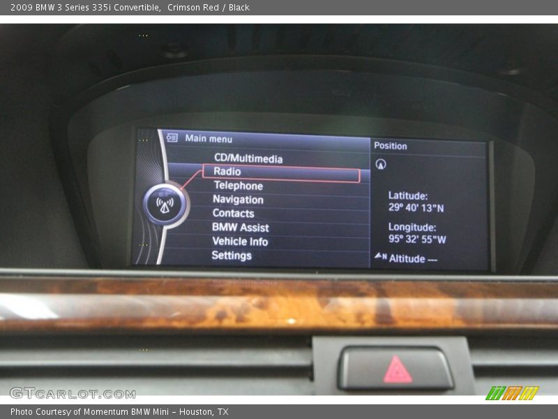 Crimson Red / Black 2009 BMW 3 Series 335i Convertible