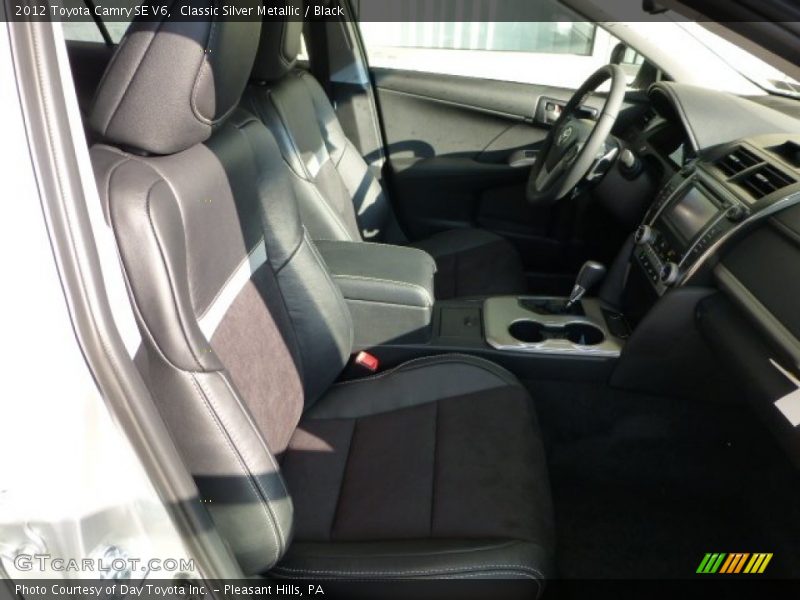 Classic Silver Metallic / Black 2012 Toyota Camry SE V6