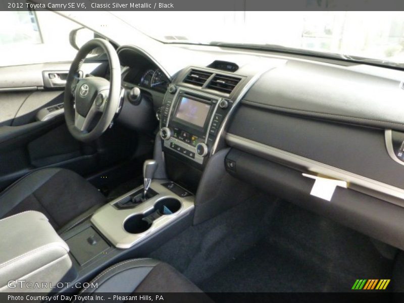 Classic Silver Metallic / Black 2012 Toyota Camry SE V6