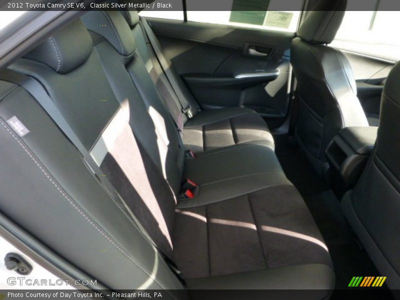 Classic Silver Metallic / Black 2012 Toyota Camry SE V6