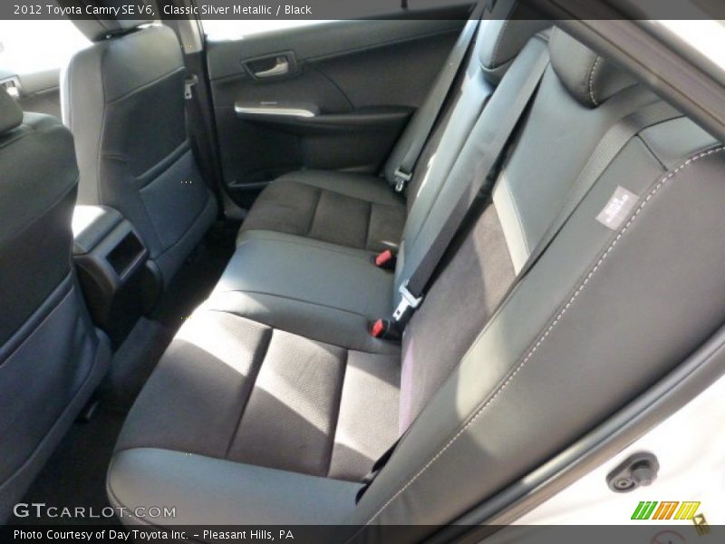 Classic Silver Metallic / Black 2012 Toyota Camry SE V6