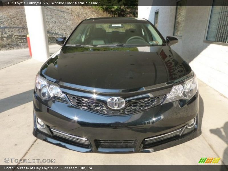 Attitude Black Metallic / Black 2012 Toyota Camry SE V6