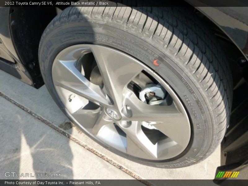 Attitude Black Metallic / Black 2012 Toyota Camry SE V6