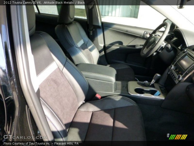 Attitude Black Metallic / Black 2012 Toyota Camry SE V6
