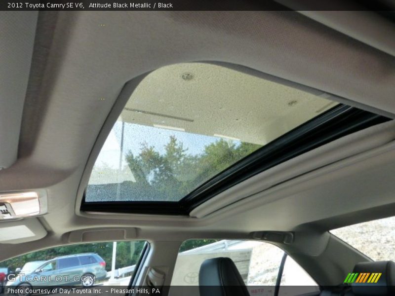 Attitude Black Metallic / Black 2012 Toyota Camry SE V6
