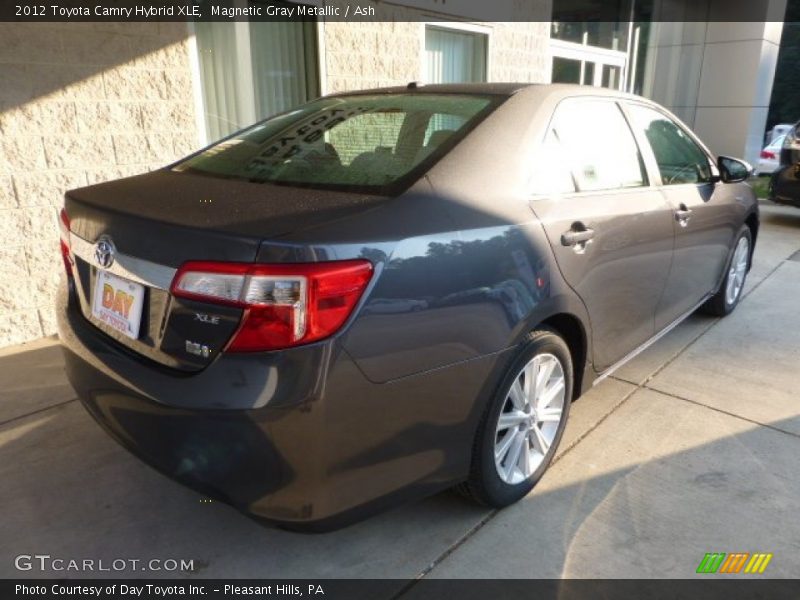 Magnetic Gray Metallic / Ash 2012 Toyota Camry Hybrid XLE