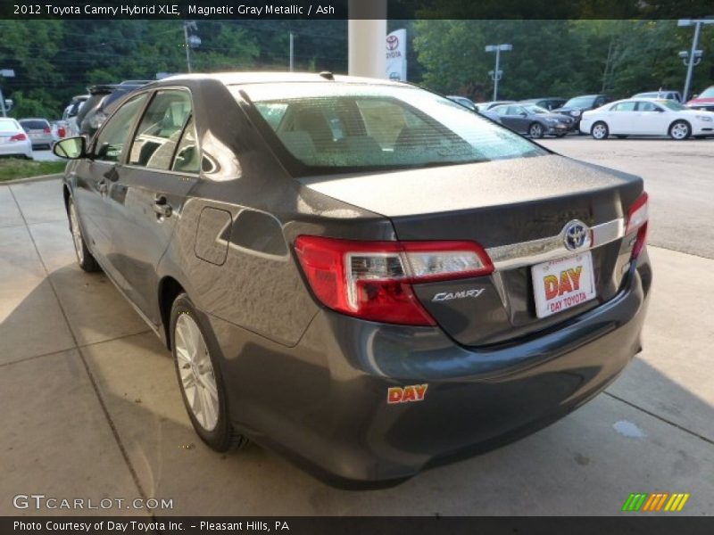 Magnetic Gray Metallic / Ash 2012 Toyota Camry Hybrid XLE