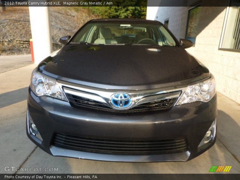 Magnetic Gray Metallic / Ash 2012 Toyota Camry Hybrid XLE