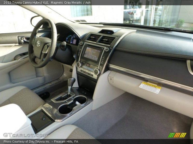 Magnetic Gray Metallic / Ash 2012 Toyota Camry Hybrid XLE