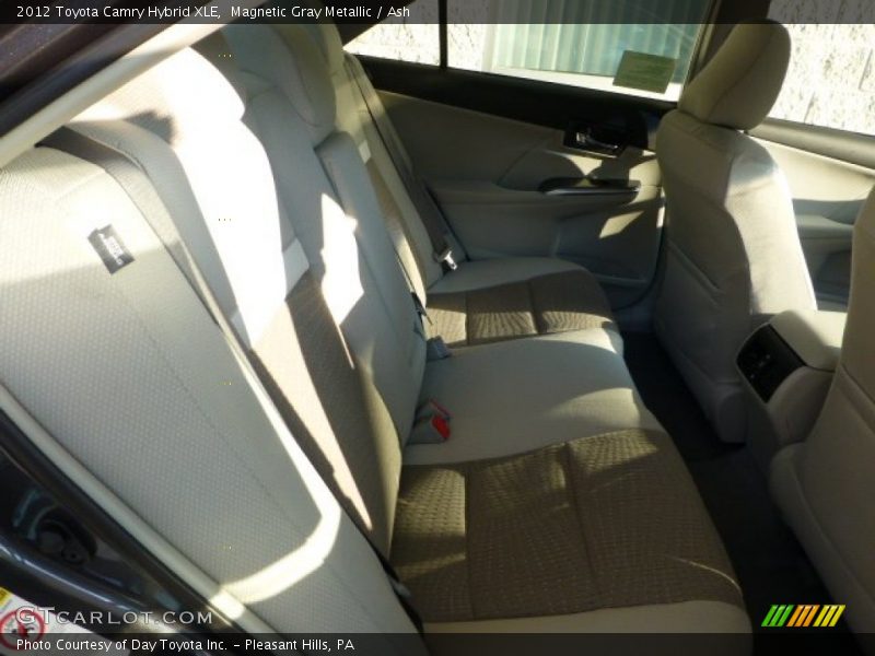 Magnetic Gray Metallic / Ash 2012 Toyota Camry Hybrid XLE