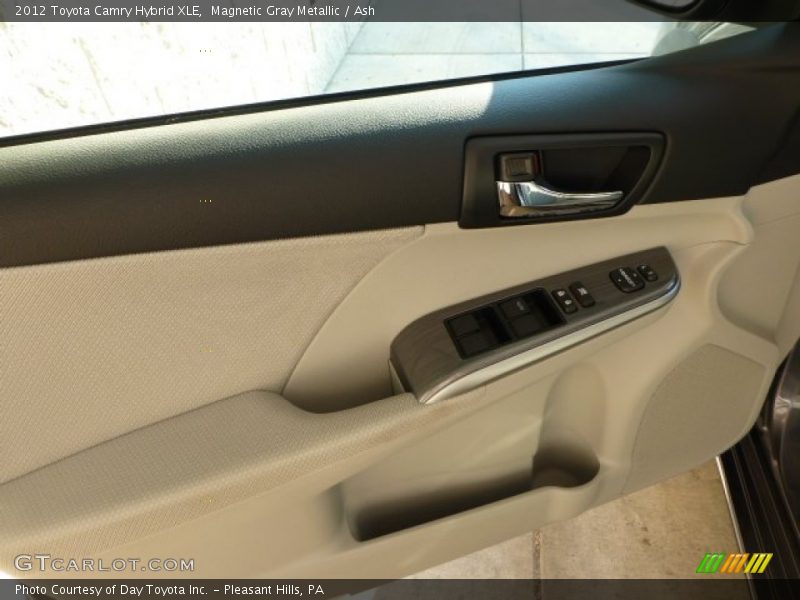 Magnetic Gray Metallic / Ash 2012 Toyota Camry Hybrid XLE
