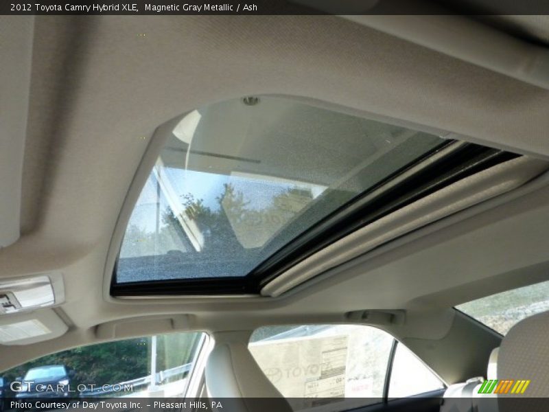 Magnetic Gray Metallic / Ash 2012 Toyota Camry Hybrid XLE