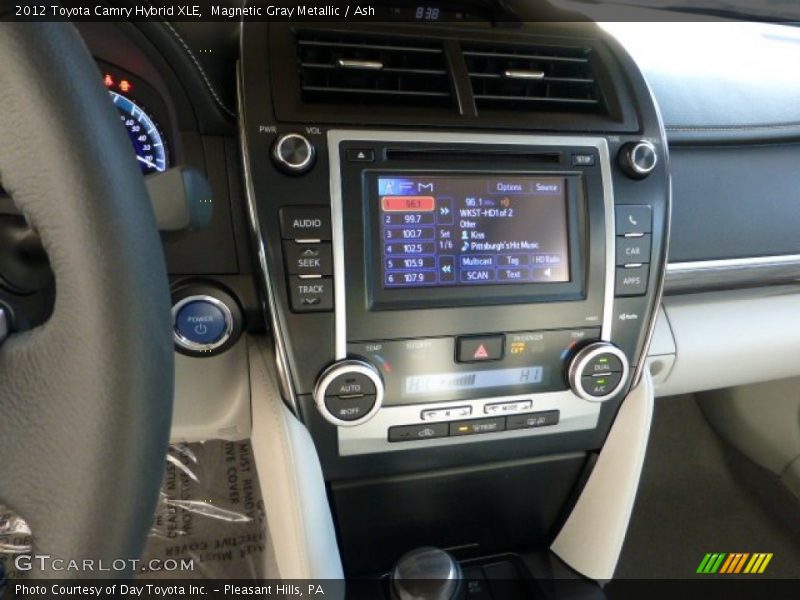 Magnetic Gray Metallic / Ash 2012 Toyota Camry Hybrid XLE