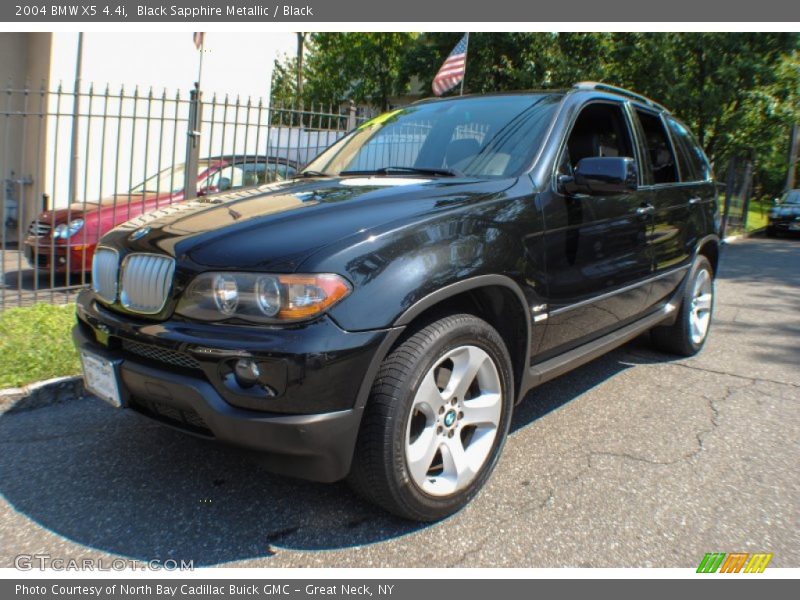 Black Sapphire Metallic / Black 2004 BMW X5 4.4i