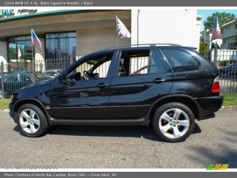 Black Sapphire Metallic / Black 2004 BMW X5 4.4i