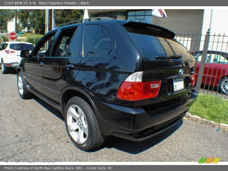 Black Sapphire Metallic / Black 2004 BMW X5 4.4i
