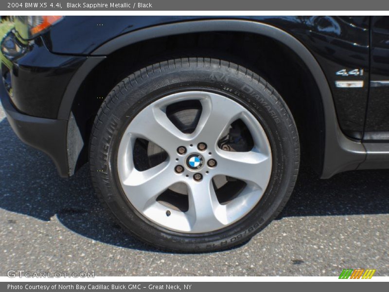 Black Sapphire Metallic / Black 2004 BMW X5 4.4i