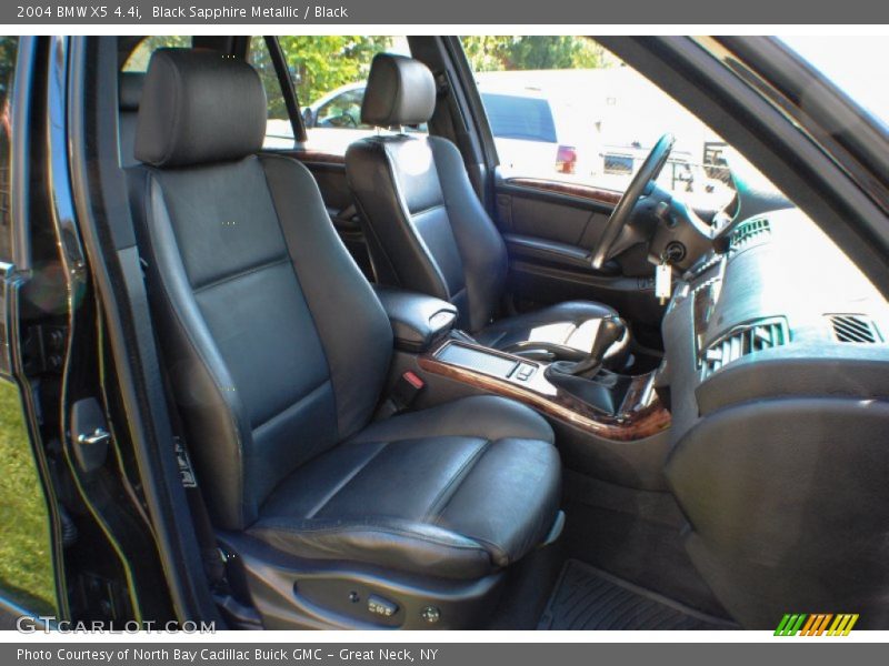 Black Sapphire Metallic / Black 2004 BMW X5 4.4i