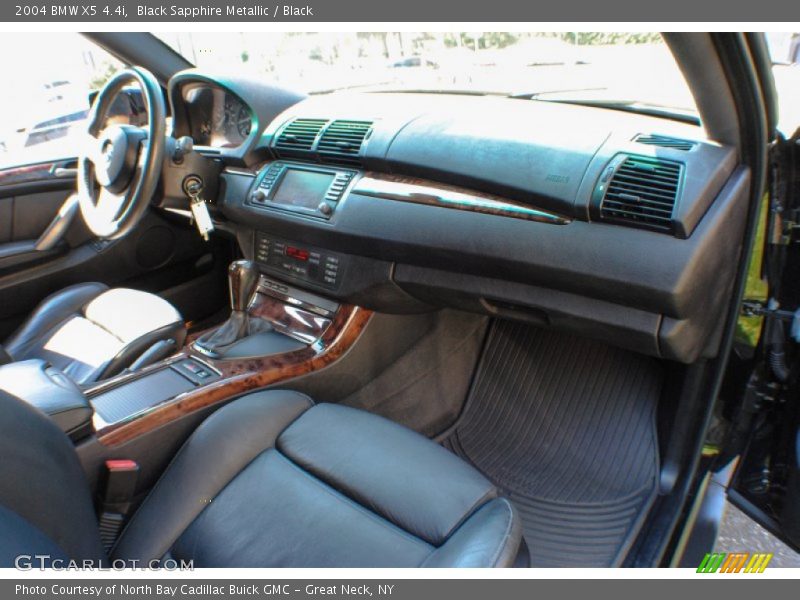 Black Sapphire Metallic / Black 2004 BMW X5 4.4i