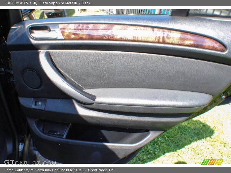 Black Sapphire Metallic / Black 2004 BMW X5 4.4i