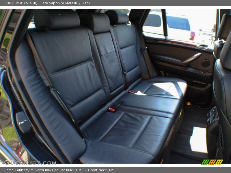 Black Sapphire Metallic / Black 2004 BMW X5 4.4i