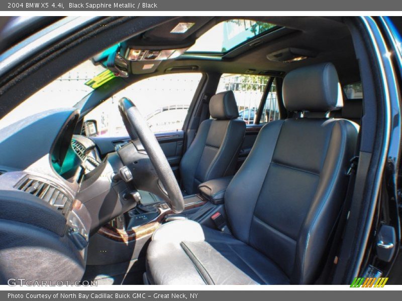 Black Sapphire Metallic / Black 2004 BMW X5 4.4i